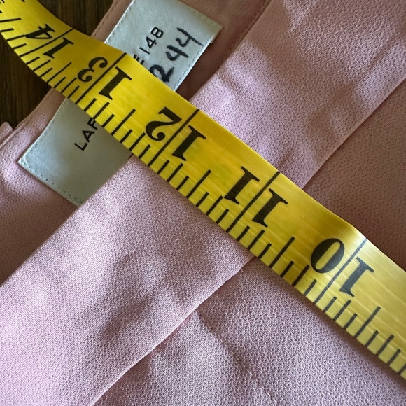 Lafayette 148 New York Gates Full Leg Trouser Pant in Pink Dust - Picture 11 of 14